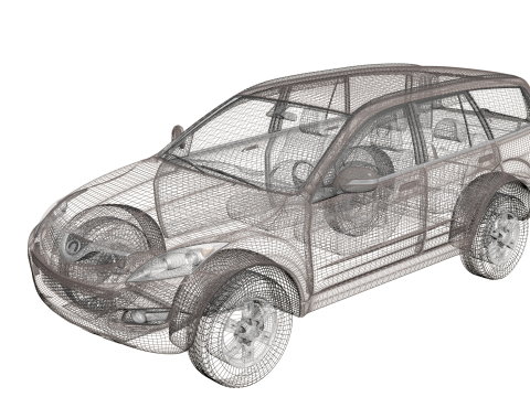 Great Wall Haval H5 2012 Modello 3D