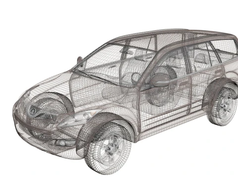 Great Wall Haval H5 2012 3D Model