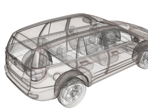 Great Wall Haval H5 2012 Modello 3D