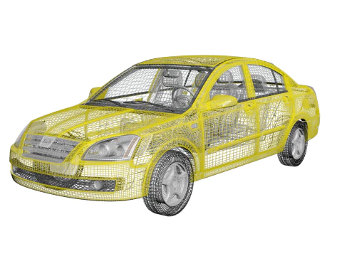 Chery Fora 2011 3D Model