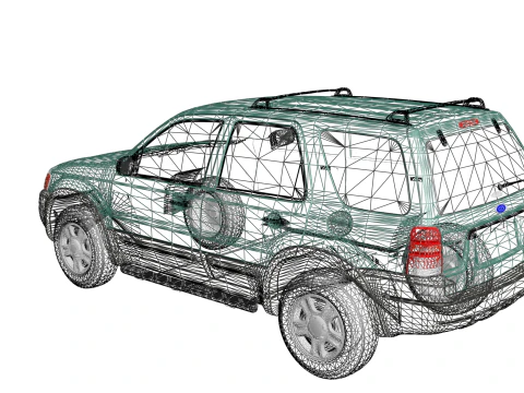 XLT'den Ka&ccedil;ış 2001 3D Model