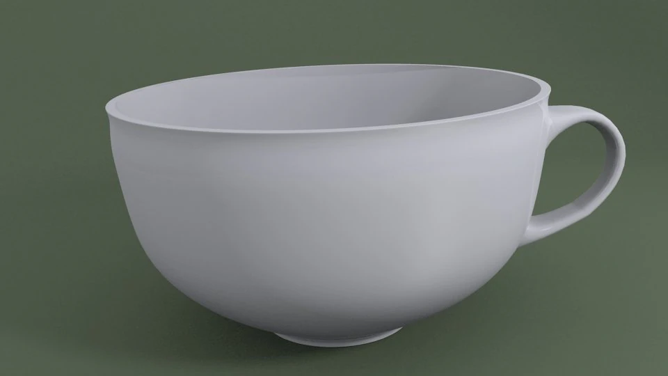 cooking cup 3D Model .c4d .max .obj .3ds .fbx .stl .blend 