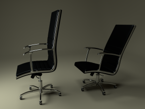 office chair 3D मॉडल