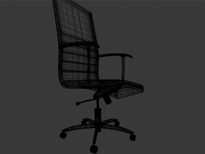 office chair 3D मॉडल
