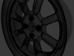 car rim 3D मॉडल