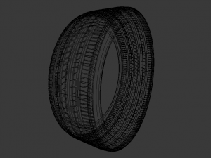 car tyre Modelo 3D