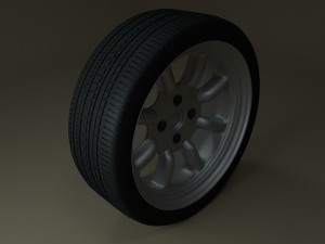 car wheel 3D Модель