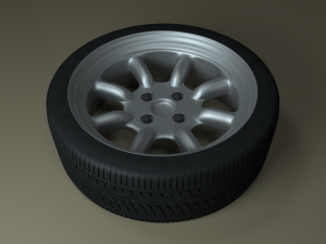 car wheel 3D Модель