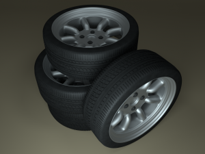 car wheel 3D Модель
