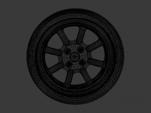 car wheel 3D Модель