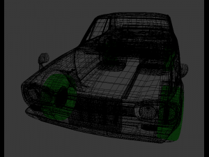 nissan-datsun 2000 gt-r skyline hakosuka 3D मॉडल