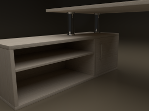 office desk Modèle 3D