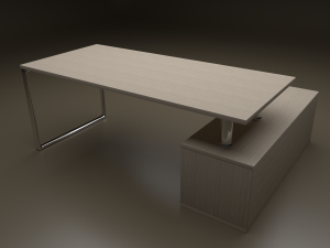 office desk Modèle 3D