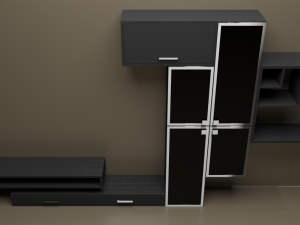 living room furniture Modèle 3D