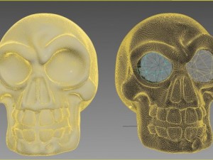 skull jewelry Modello 3D