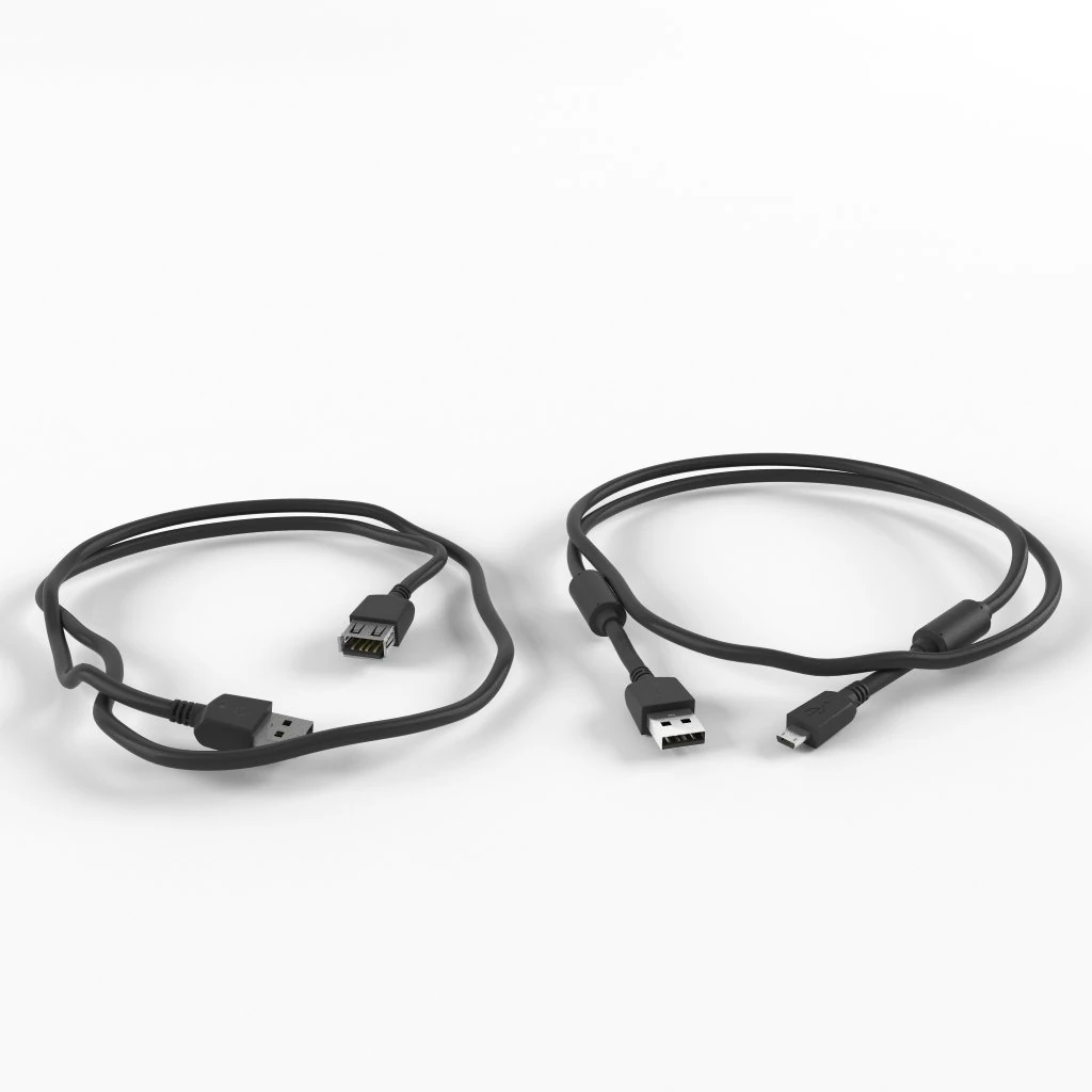 usb 3D Model .c4d .max .obj .3ds .fbx .stl .blend 