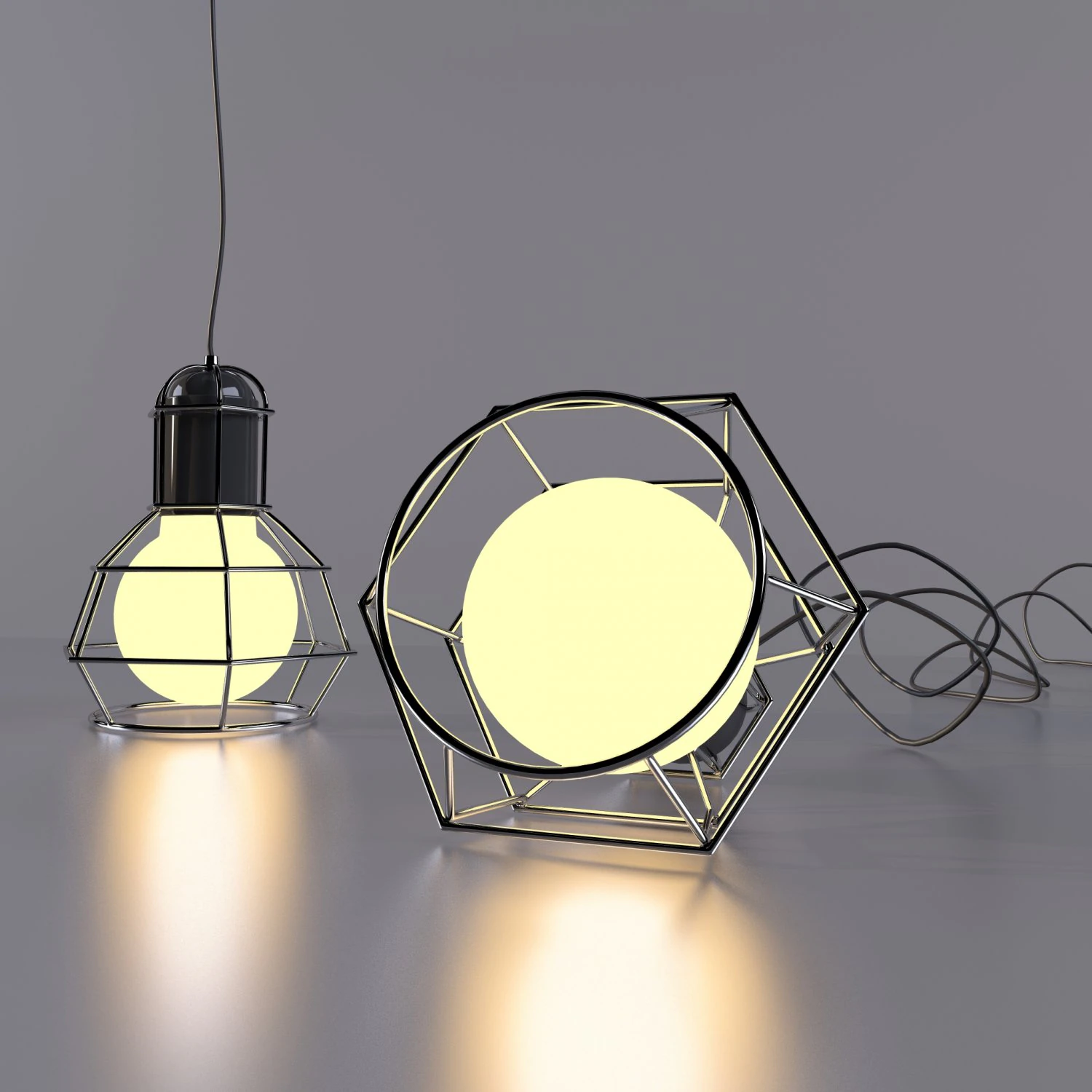 lamp 3D Model .c4d .max .obj .3ds .fbx .stl .blend 