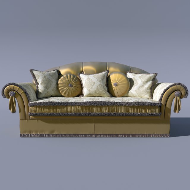 sofa 3Dモデル .c4d .max .obj .3ds .fbx .stl .blend 
