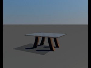 table v1 3D Model