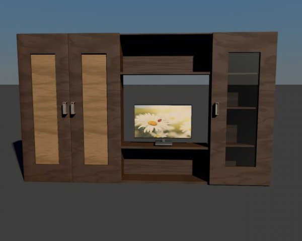 cupboard 3D 模型 .c4d .max .obj .3ds .fbx .stl .blend 