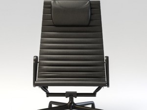 eames aluminum group lounge chair 3D 模型