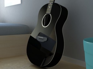 acoustic guitar 3D-Modell