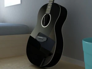 acoustic guitar 3D Model