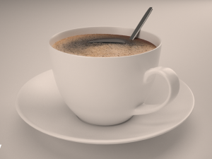 cup of coffee Modello 3D