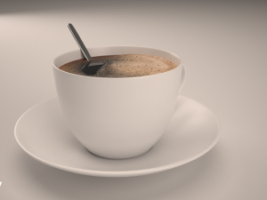 cup of coffee Modello 3D