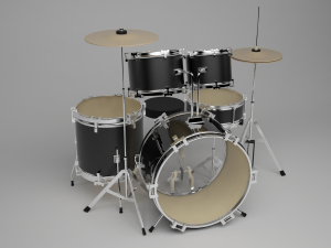 drum kit 3D Модель