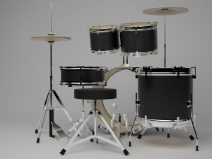 drum kit 3D Модель