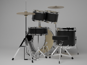 drum kit 3D Модель