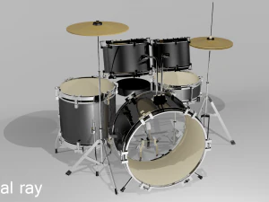 drum kit 3D Model