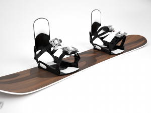 snowboard 3Dモデル