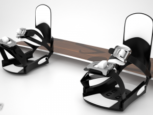 snowboard Model 3D