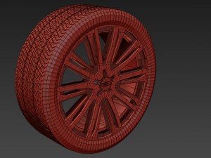 audi rim Modèle 3D