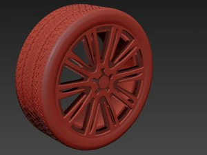 audi rim 3D Model