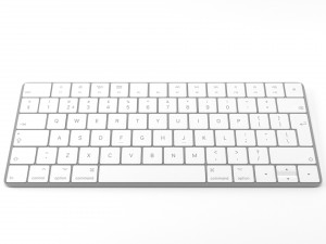 apple magic keyboard 3D मॉडल
