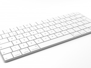 apple magic keyboard Model 3D