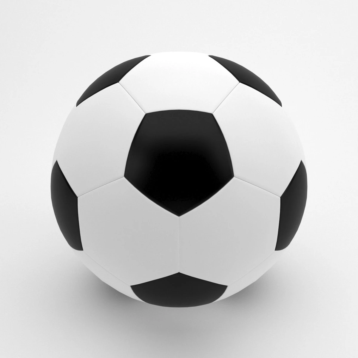 soccer ball 3D Model .c4d .max .obj .3ds .fbx .stl .blend