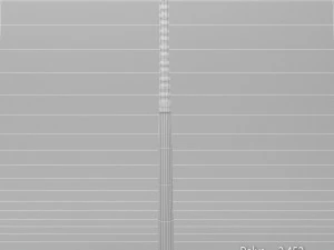 hockey stick grass 3D Model