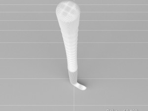 hockey stick grass 3D Модель