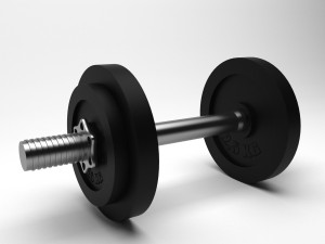 dumbbell 3D Model