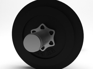 dumbbell 3D Model