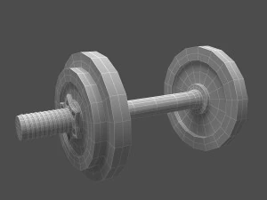 dumbbell 3D Model