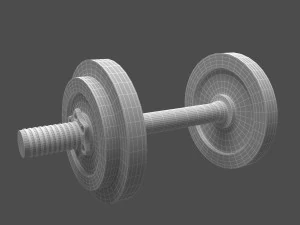 dumbbell 3D Model