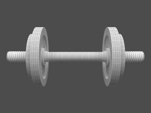 dumbbell 3D Model