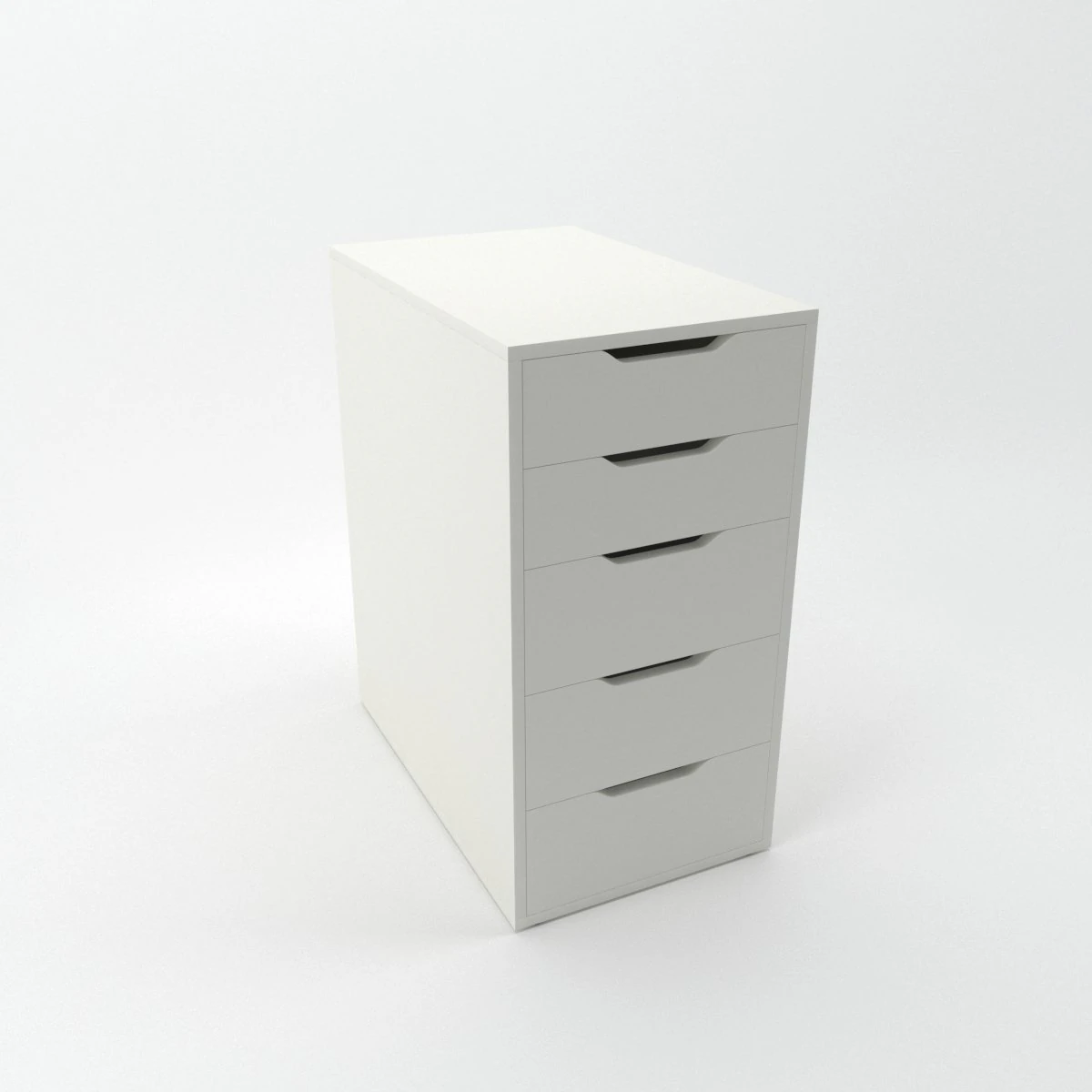 drawer 3D Model .c4d .max .obj .3ds .fbx .stl .blend 