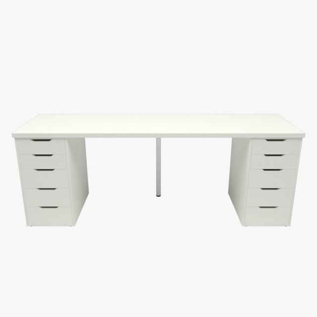 table with drawers Modèle 3D .c4d .max .obj .3ds .fbx .stl .blend 