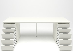 table with drawers Modèle 3D